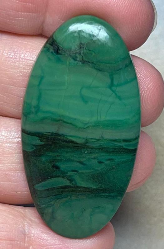 Oval 49x26mm Paradise Jade Cabochon 31
