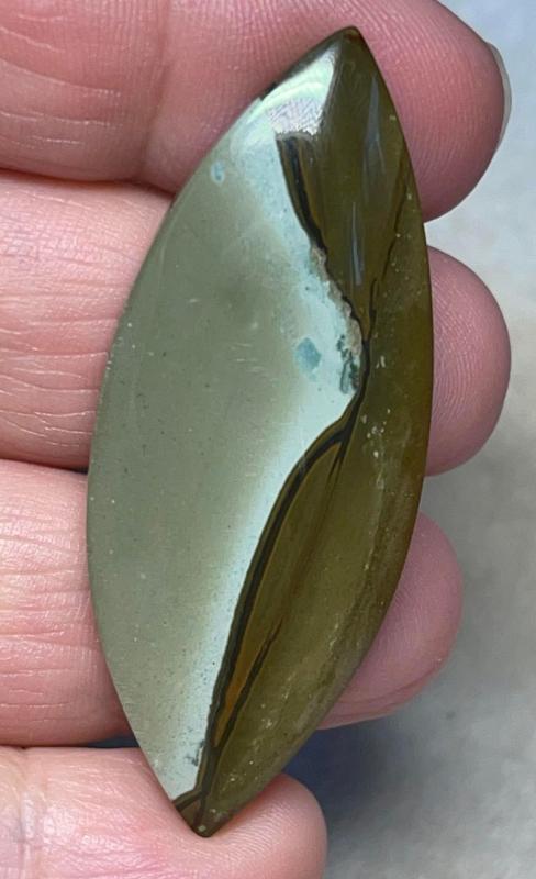 Marquise 54x21mm Polychrome Jasper Cabochon 49