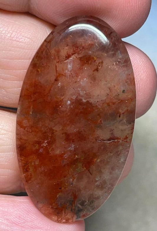 Oval 43x24mm Lepidocrocite Mix Cabochon 39