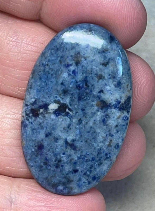 Oval 40x24mm Dumortierite Cabochon 18