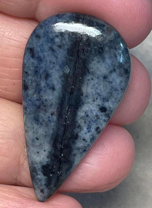 Teardrop 40x22mm Dumortierite Cabochon 40