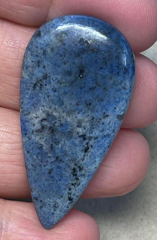 Teardrop 45x23mm Dumortierite Cabochon 42