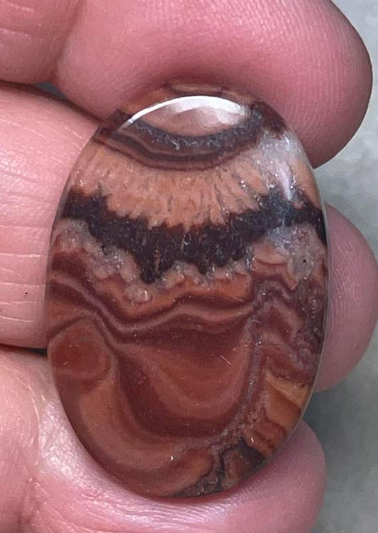 Oval 32x21mm Dryhead Agate Cabochon 08