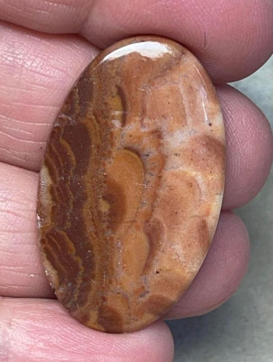 Oval 36x22mm Dryhead Agate Cabochon 11