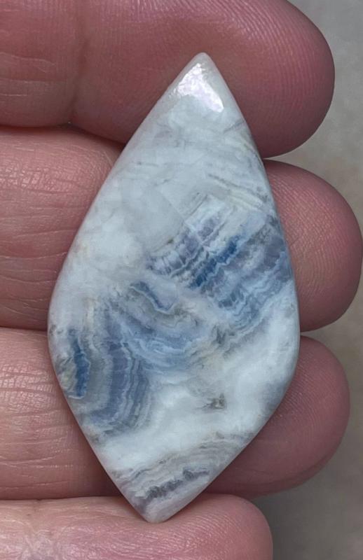 Freeform 43x23mm Scheelite Cabochon 39