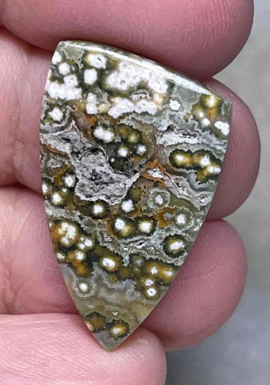 Freeform 30x18mm Ocean Jasper Cabochon 80