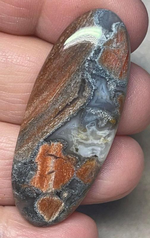 Oval 48x19mm Taboo Jasper Cabochon 05