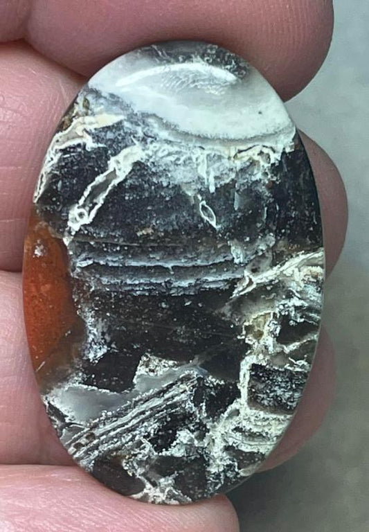 Oval 37x24mm Taboo Jasper Cabochon 20