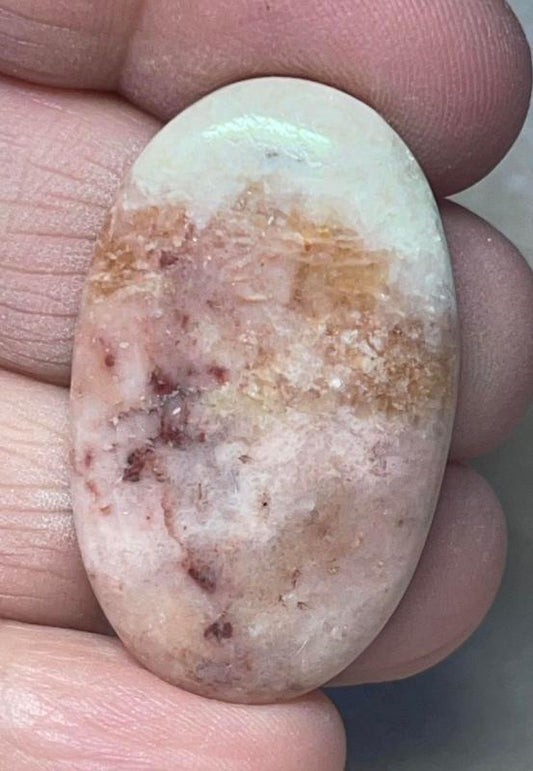 Oval 37x22mm Butterfly Wing Jasper Cabochon 24