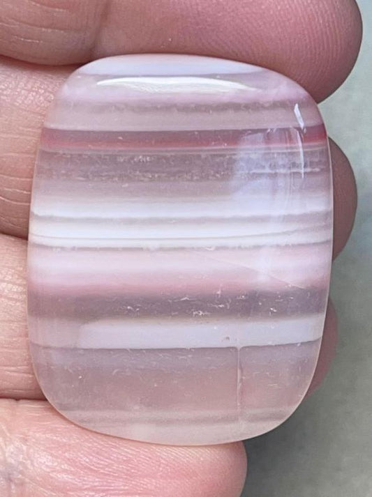 Rectangle 36x27mm Botswana Agate Cabochon 34