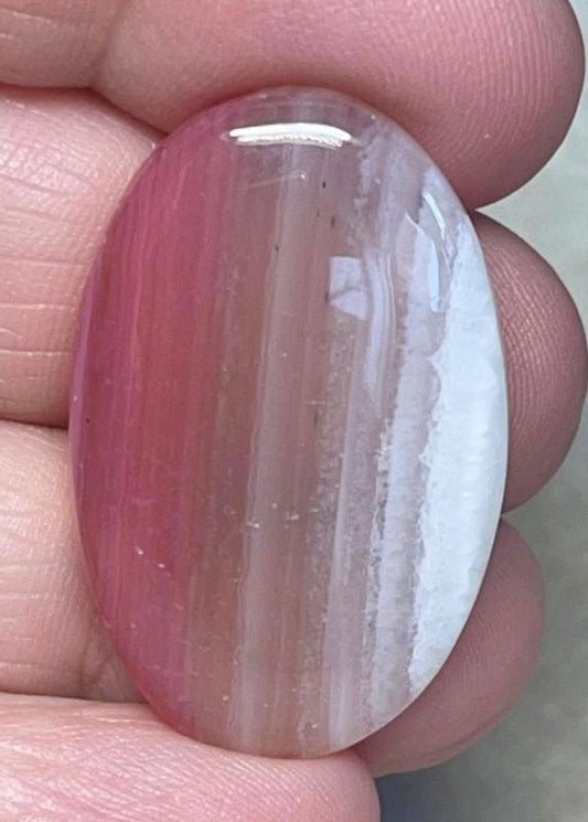 Oval 34x22mm Botswana Agate Cabochon 35