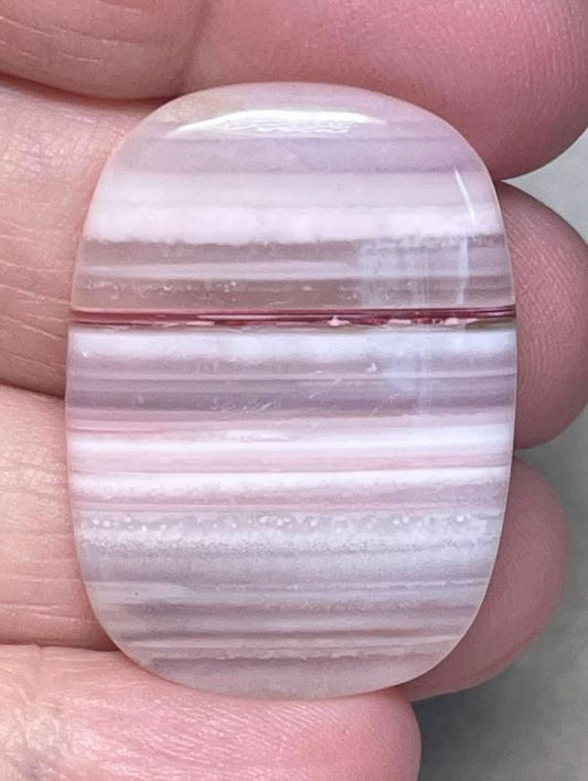 Rectangle 35x25mm Botswana Agate Cabochon 36