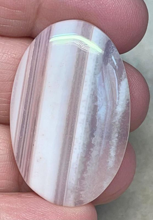 Oval 38x24mm Botswana Agate Cabochon 38