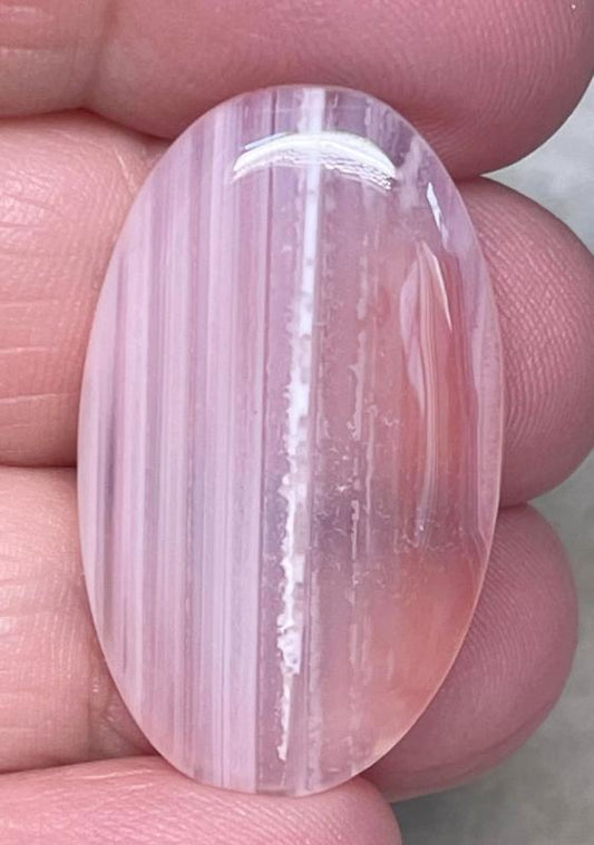 Oval 33x19mm Botswana Agate Cabochon 43