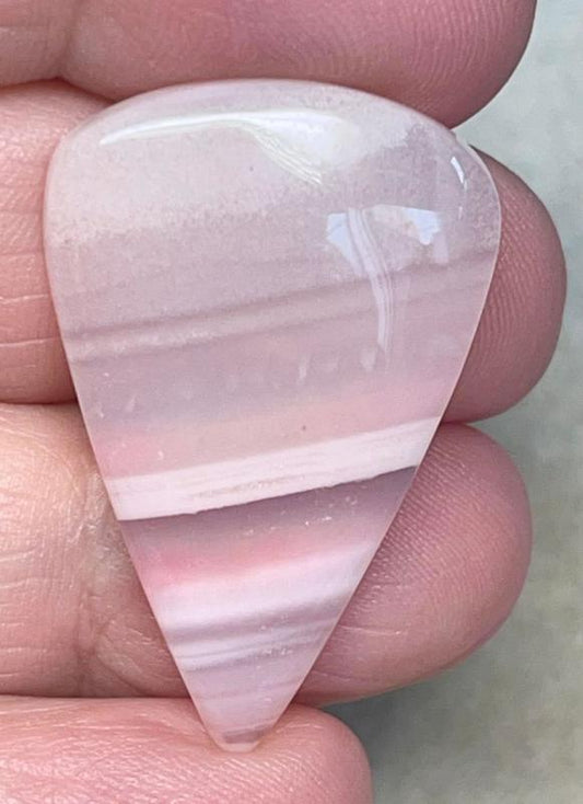 Teardrop 35x23mm Botswana Agate Cabochon 47