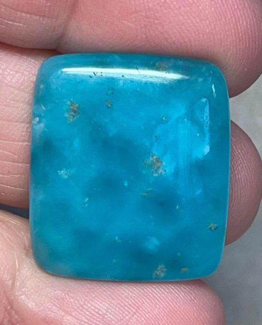 Rectangle 25x22mm Hemimorphite Cabochon 14