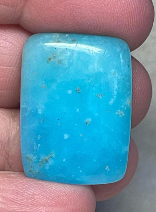 Rectangle 27x20mm Hemimorphite Cabochon 17