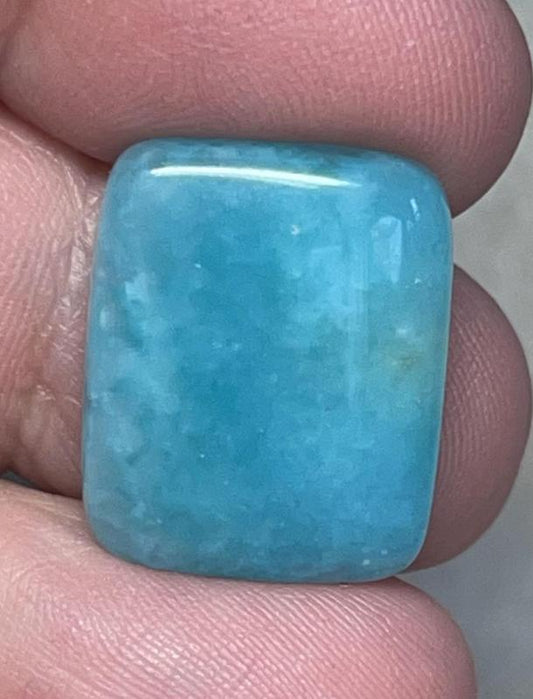 Rectangle 20x16mm Hemimorphite Cabochon 22