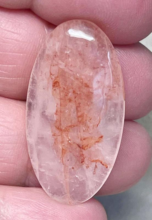 Oval 35x18mm Hematoid Quartz Cabochon 11