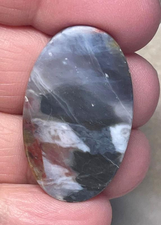Oval 33x20mm Oregon Sunset Jasper Cabochon 04