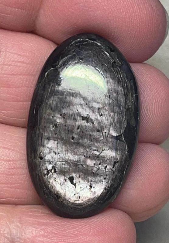 Oval 33x20mm Hypersthene Cabochon 09
