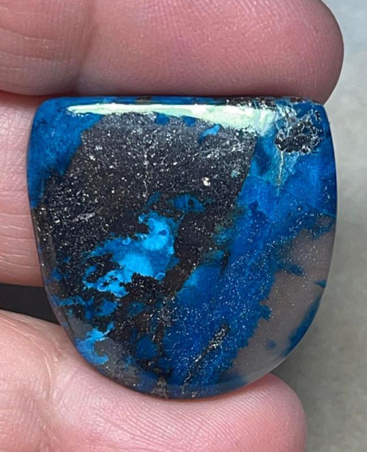 Freeform 27x28mm Shattuckite Cabochon 59