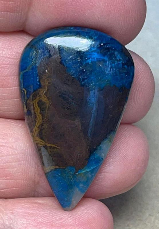 Teardrop 36x22mm Shattuckite Cabochon 68