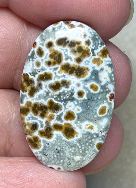 Oval 30x19mm Ocean Jasper Cabochon 99