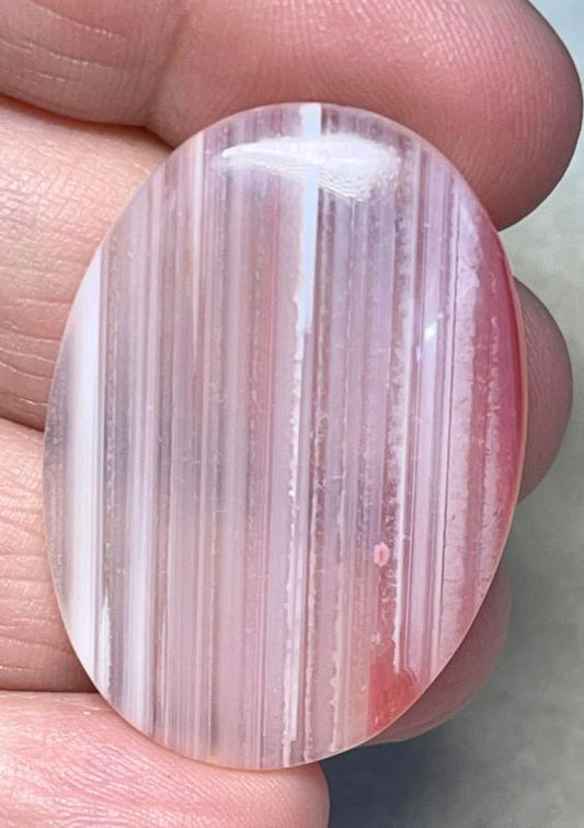 Oval 38x27mm Botswana Agate Cabochon 60