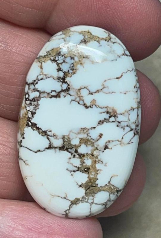 Oval 37x23mm Wild Horse Magnesite Cabochon 31