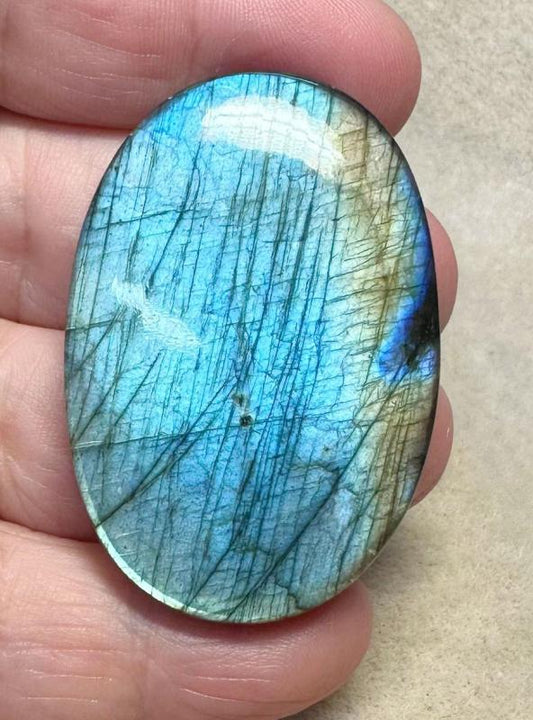 Oval 49x33mm Labradorite Cabochon 229