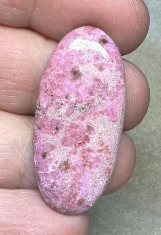 Oval 38x18mm Cobalt Calcite Cabochon 21