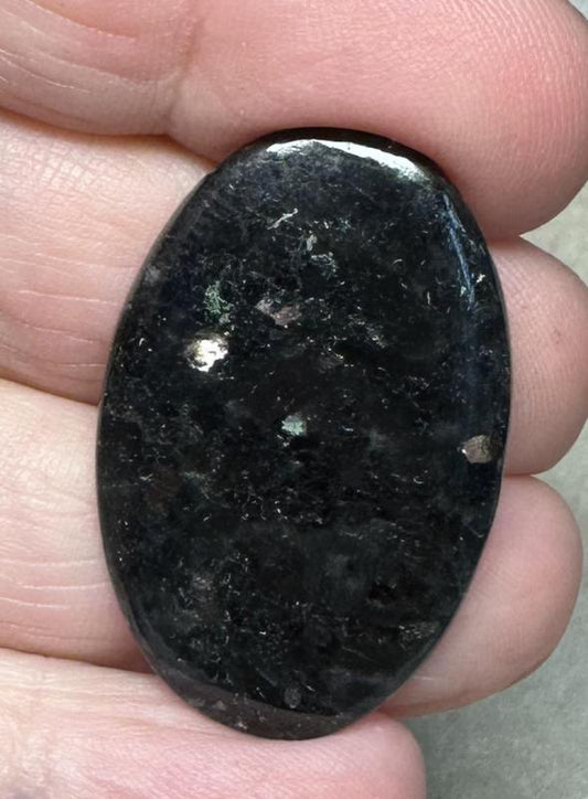 Oval 34x22mm Nuummite Cabochon 20