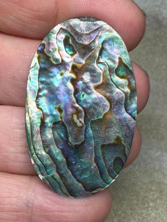 Oval 44x26mm Paua Shell Cabochon 01