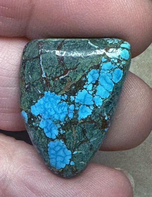 Freeform 28x20mm Hubei Turquoise Cabochon 93