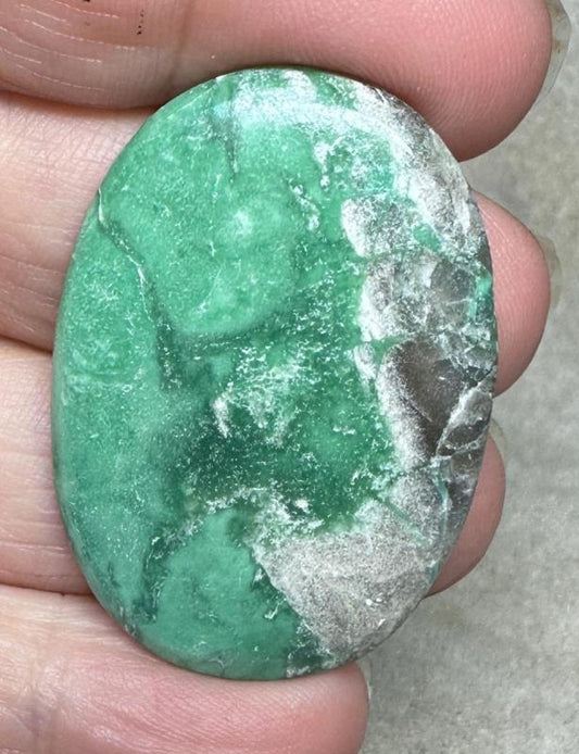 Oval 41x28mm Variscite Cabochon 15