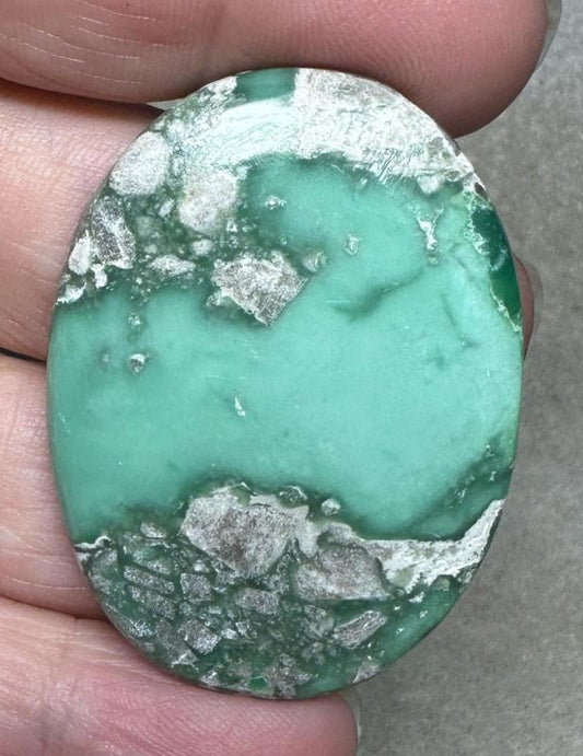 Oval 45x33mm Variscite Cabochon 19