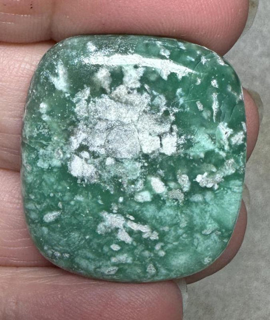 Rectangle 32x28mm Variscite Cabochon 29
