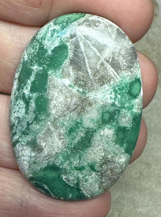 Oval 45x31mm Variscite Cabochon 30
