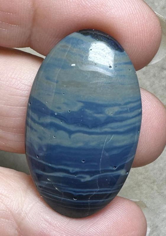 Oval 35x20mm Leland Blue Cabochon 10