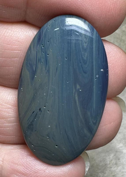 Oval 37x21mm Leland Blue Cabochon 13