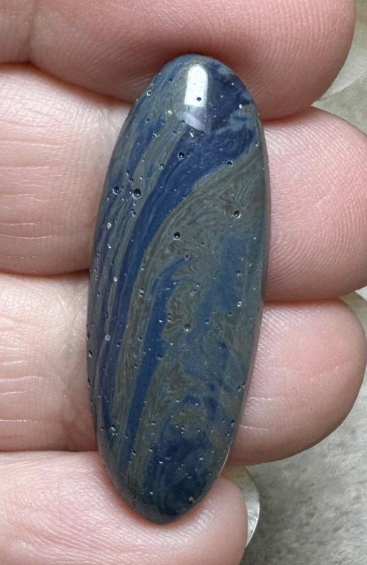 Oval 36x13mm Leland Blue Cabochon 20