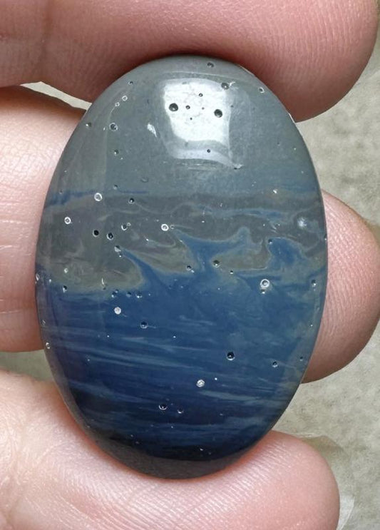 Oval 31x21mm Leland Blue Cabochon 23