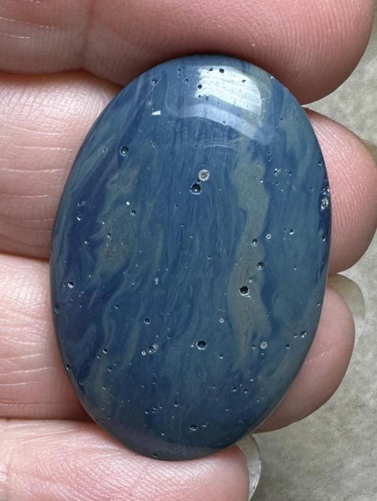 Oval 35x23mm Leland Blue Cabochon 27