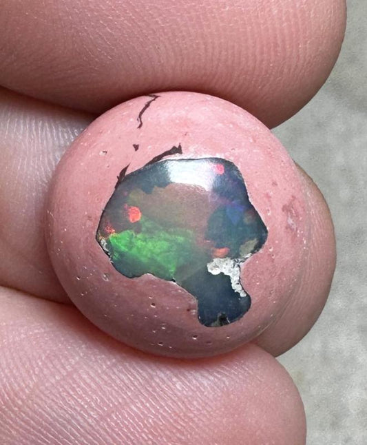 Oval 15x15mm Mexican Galaxy Opal Cabochon 65