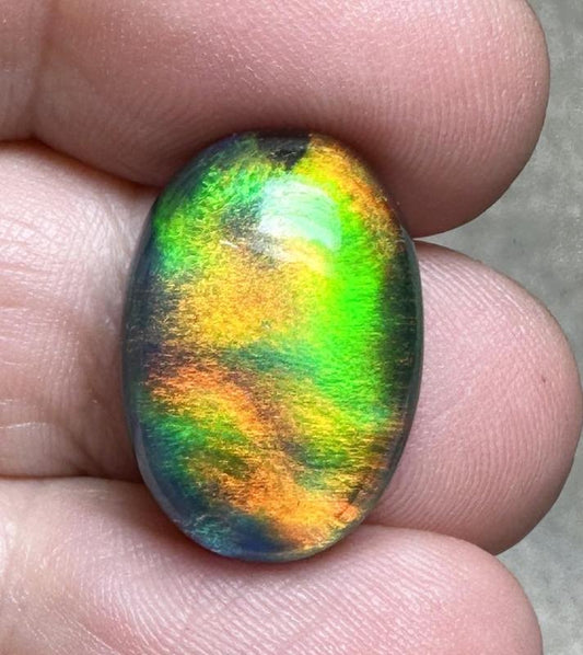 Oval 20x14mm Aurora Opal Cabochon 02