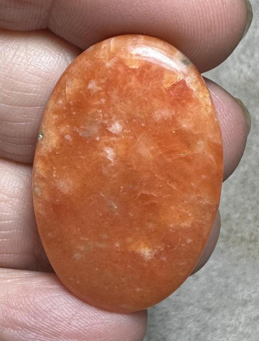 Oval 35x23mm Orchid Calcite Cabochon 29