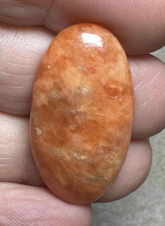 Oval 32x18mm Orchid Calcite Cabochon 44