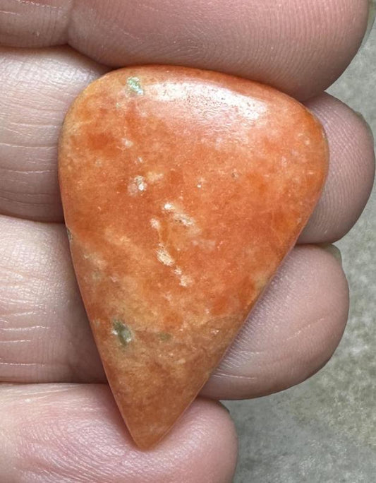 Teardrop 32x22mm Orchid Calcite Cabochon 46