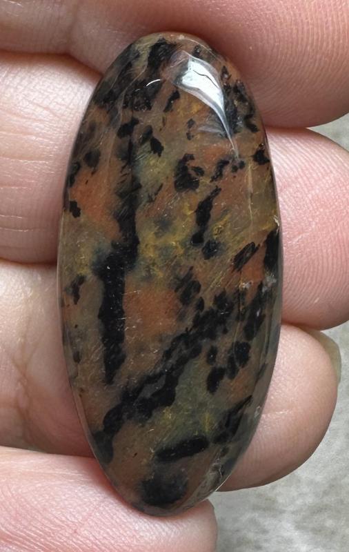 Oval 35x16mm Cheetah Jasper Cabochon 05